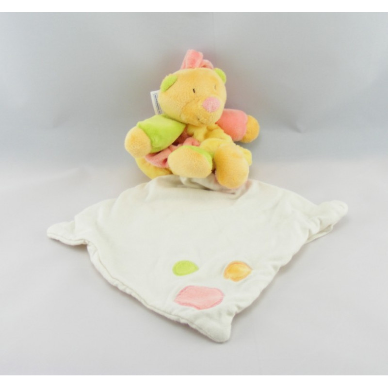 Doudou hérisson souris avec mouchoir BABYSUN