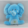 Doudou éléphant beige bleu NICOTOY