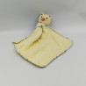Doudou ours koala mouchoir jaune écru bleu PETIPOUCE