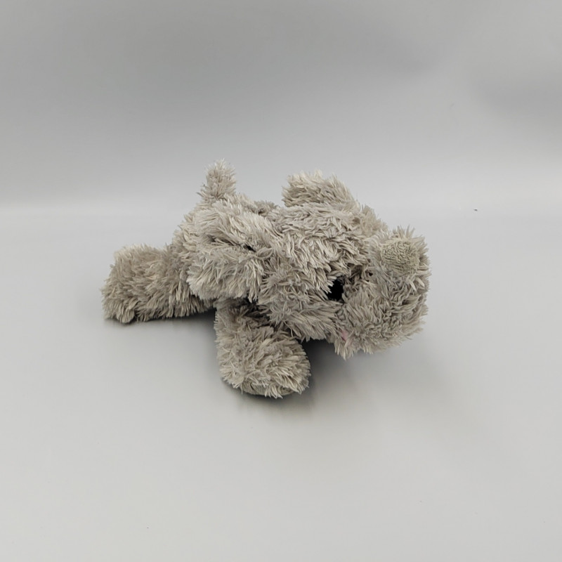 Doudou éléphant gris ZOOPARC BEAUVAL Doudou éléphant gris ZOOPARC BEAUVAL