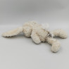 Doudou lapin blanc beige ecru Fluffy HISTOIRE D'OURS