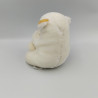 Doudou peluche ours blanc beige DANIEL JOUVANCE
