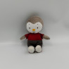 Doudou musical Tchoupi gris rouge JEMINI