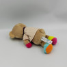 Doudou ours beige vert bleu violet rose SIMBA TOYS