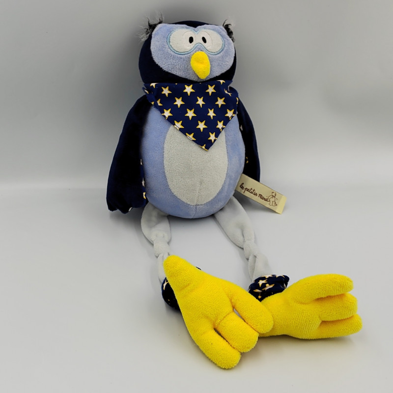 Doudou hibou aux longues pattes LES PETITES MARIE