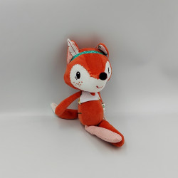 Doudou renard rouge orange Alice LILLIPUTIENS
