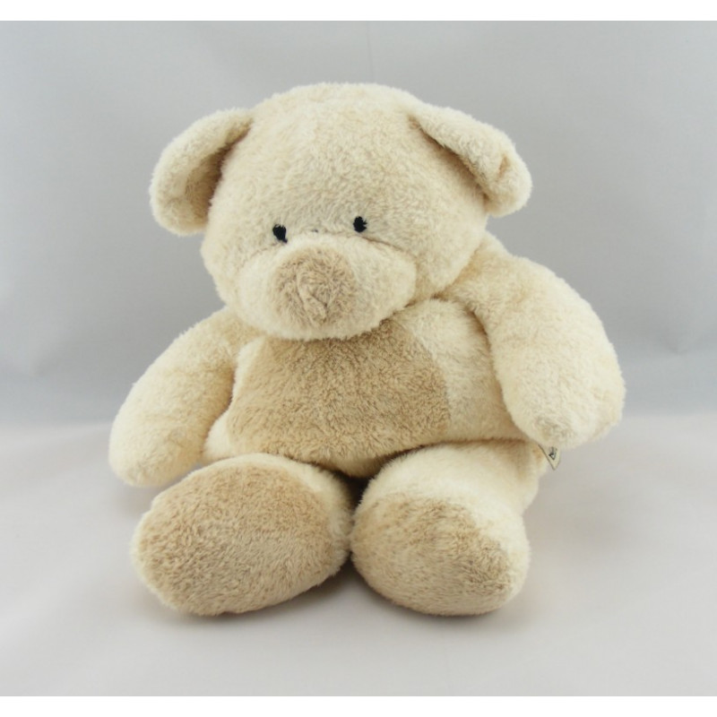Doudou ours écru beige NICOTOY