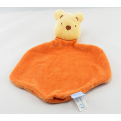 Doudou Plat Winnie l'Ourson orange