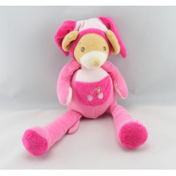 Doudou souris bleu Cerise NOUNOURS 48 CM 