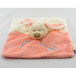 Doudou plat chien blanc rouge poisson DOUKIDOU