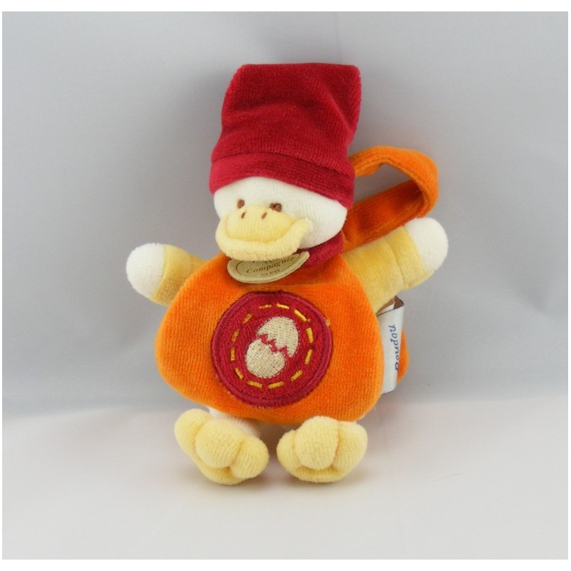 Doudou Canard Gédéon mouchoir Doudou et compagnie