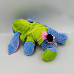 Doudou Bourriquet pyjama peignoir vert bleu Disney Nicotoy