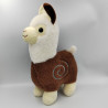 Peluche lama marron blanc LANDAHL