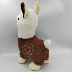 Peluche lama marron blanc LANDAHL
