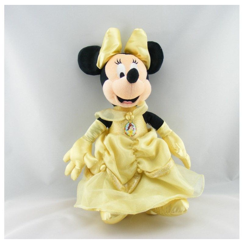 Peluche souris Minnie en princesse Cendrillon DISNEYLAND