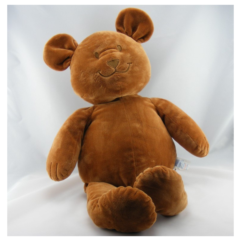 Doudou ours brun marron JACADI