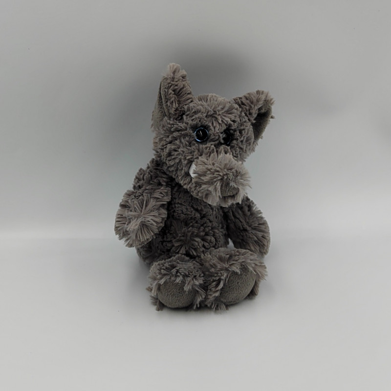Doudou peluche éléphant gris TY Ella