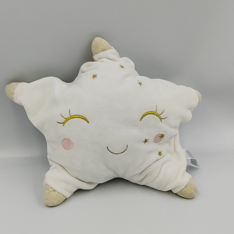 Doudou étoile blanche doré SIMBA TOYS