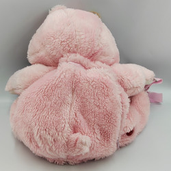 Peluche sac à dos Bisounours ours rose coeur Groschéri CARE BEARS