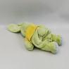 Doudou lapin vert bleu pull jaune FUTUROSCOPE