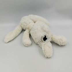 Doudou lapin blanc écharpe STE FOY CMP