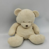 Doudou ours blanc écru créme NICOTOY