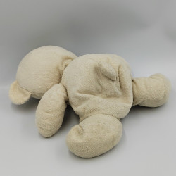 Doudou ours blanc écru créme NICOTOY