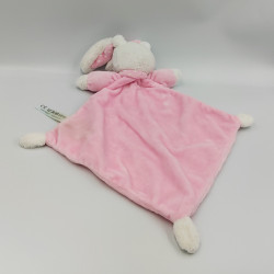 Doudou plat luminescent lapin rose blanc nuage lune SIMBA TOYS NICOTOY