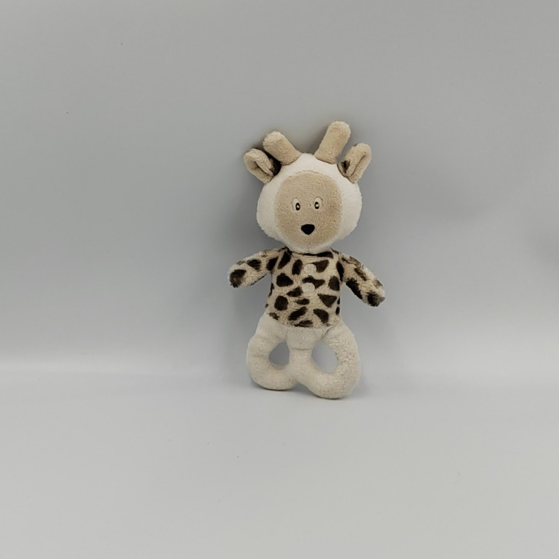 Doudou hochet girafe OBAIBI OKAIDI