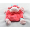 Doudou chat rouge pirate CA CREDIT AGRICOLE 40 cm 