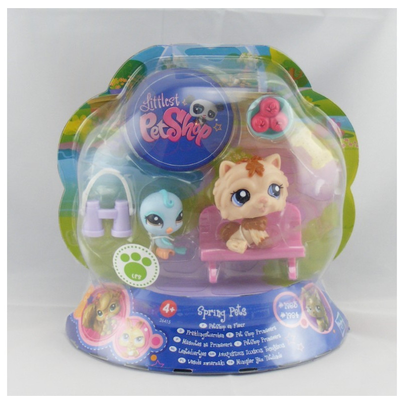 Littlest Petshop en fleur mouton et abeille avec landau HASBRO