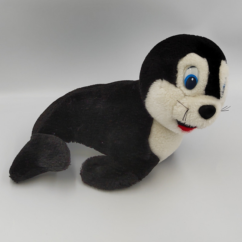 Peluche Otarie phoque noir blanc MGM DODO D'AMOUR