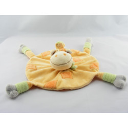 Doudou chameau dromadaire jaune vert KIMBALOO