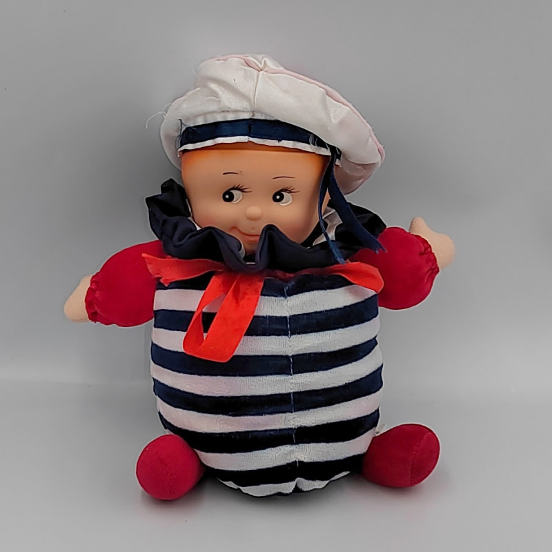 Doudou poupée bébé marin les Toufous MUNDIA