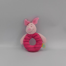 Doudou hochet anneau rose...