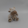 Doudou peluche vache beige marron NATURE COLLECTION