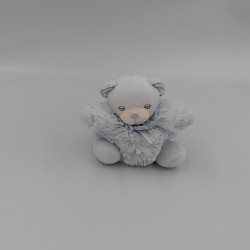 Mini doudou ours bleu PERLE...