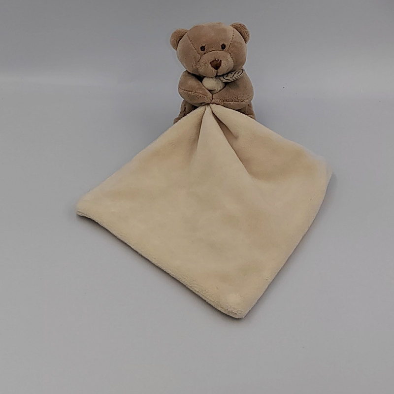 DOUDOU ET COMPAGNIE OURS BEIGE MOUCHOIR