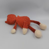 DOUDOU PELUCHE RENARD ORANGE