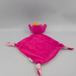 Doudou elephant rose fleurs GMBH