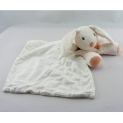 Doudou chien bleu mouchoir Cajou SUCRE D'ORGE