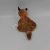 Doudou plat renard marron vert orange SIGIKID
