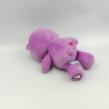 Peluche Bisounours mauve Groscadeau sucettes CARE BEARS 