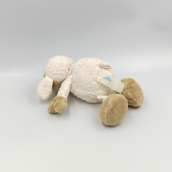 Doudou mouton blanc beige JOLLYBABY