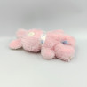 Ancienne peluche doudou lapin rose NOUNOURS