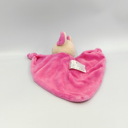 Doudou plat souris rose KIABI