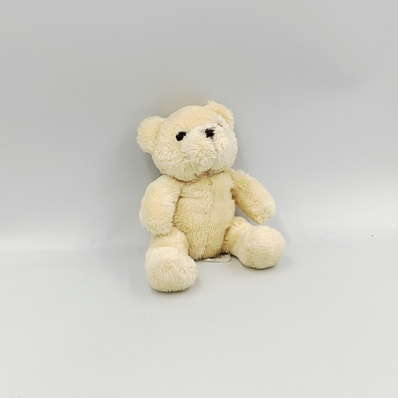 Doudou ours blanc écru CMP