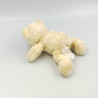 Doudou ours blanc écru CMP