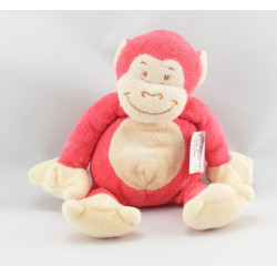 Doudou singe rouge BENGY