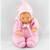 Doudou bébé poupée Baby Pouce rose COROLLE 2006